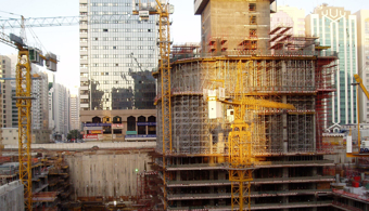 Abu Dhabi Plaza in Astana, the new capital of Kazakhstan.